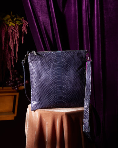 Dubai Makeup Bag Purple and Black