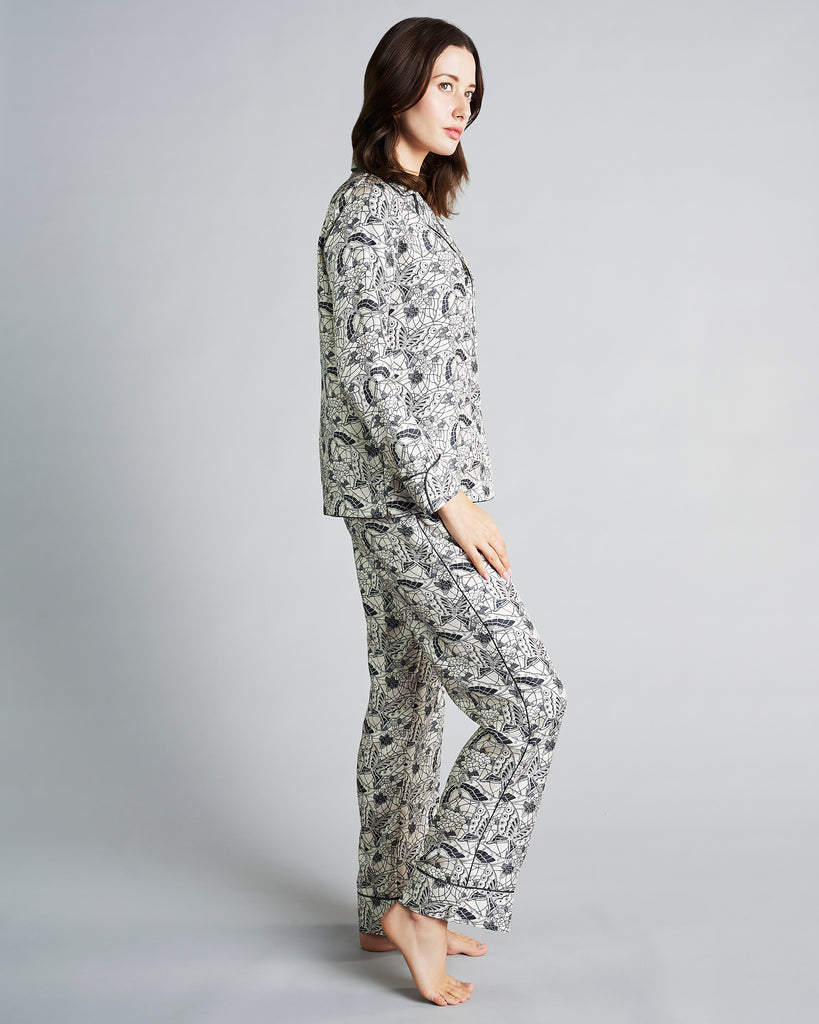 Butterfly silk on sale pyjamas