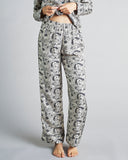 Morpho + Luna Pajama pant has a straight leg and an elasticized waistband for comfort and ease